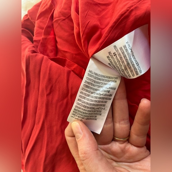 Farm Rio Red One Shoulder Maxi Cutout Dress Resortwear - Picture 15 of 15